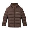 Goose Down Warm Water-Resistant Jacket Men Jacket Chocolate-Brown A5M6P243