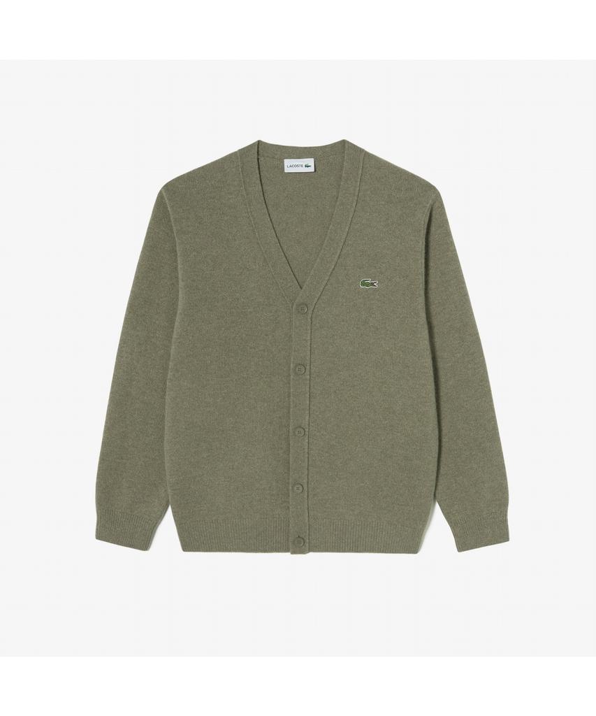 Lacoste Men'S V-Neck Wool Cardigan Ah660E-55N E9F
