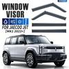 Дефлектор боковых окон автомобиля JAECOO J6T: Дефлектор-солнцезащита от дождя и солнца
