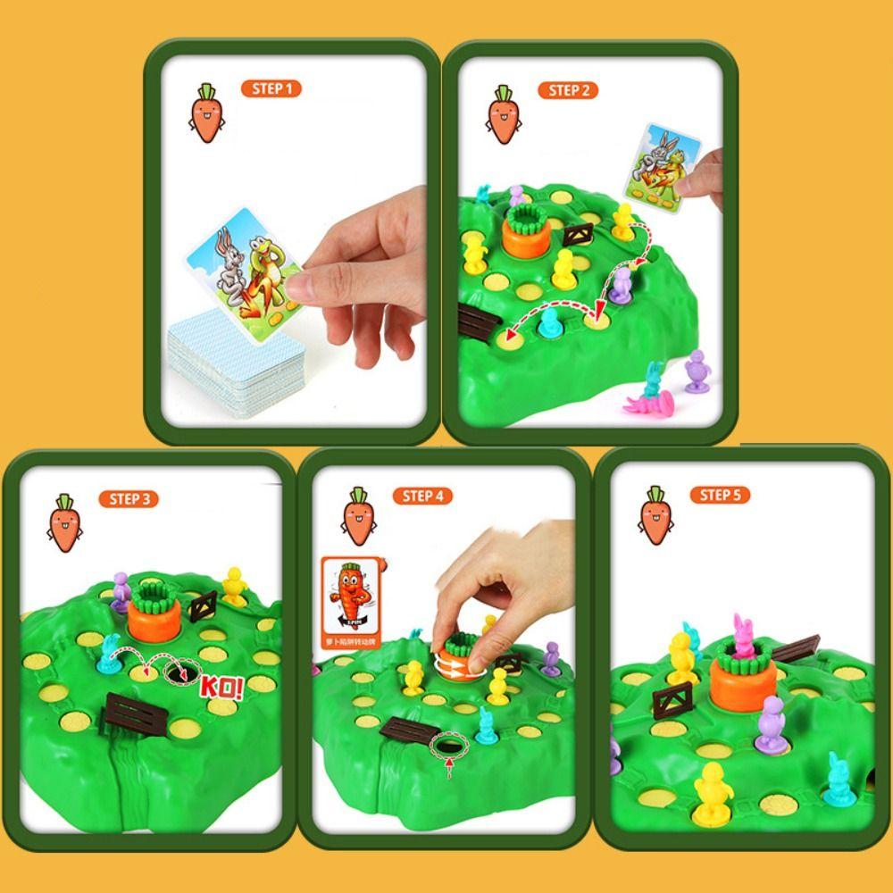 Развивающая игрушка-кролик для беговых лыж, настольная игра, игра-ловушка для кроликов, рождественские подарки