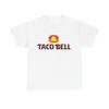 Футболка Taco Bell Винтажная Смешная Ретро Логотип Подарок Мексиканская Унисекс Плотный Хлопок Футболка Унисекс
