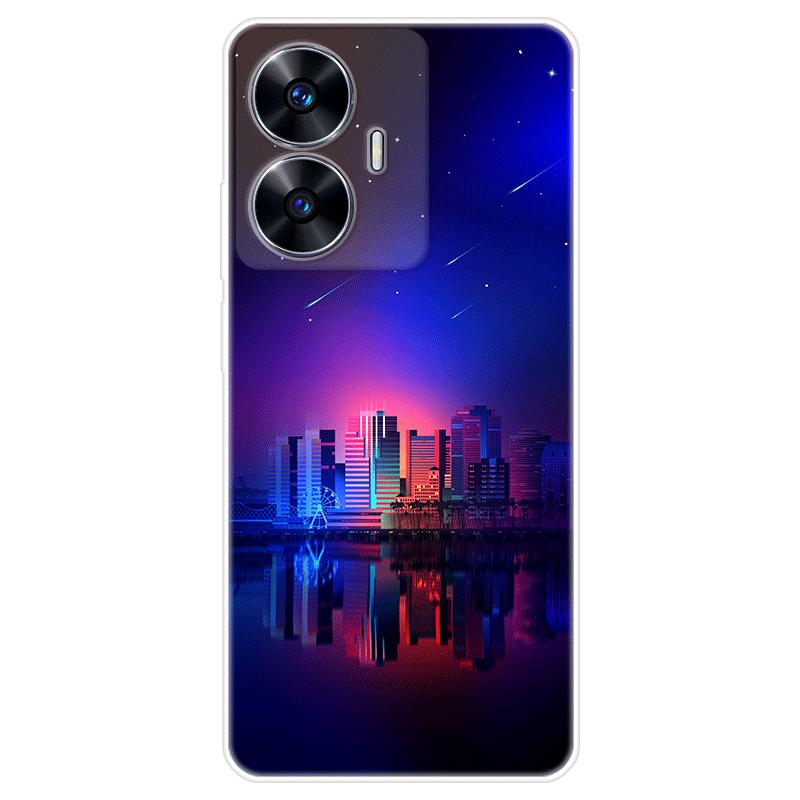 Для Realme C55 C55 RealmeC55 RMX3710 чехол Мягкая силиконовая задняя крышка модный чехол для телефона с героями мультфильмов