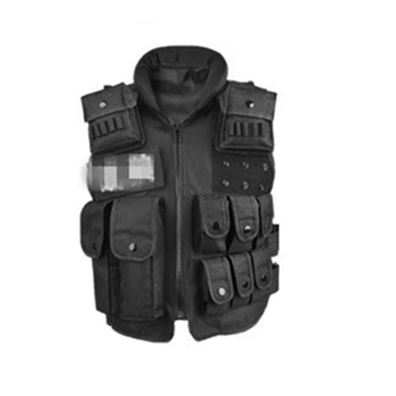 Детский тактический камуфляжный жилет - военная форма с принтом тигровых полос COS Gear.