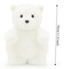 Fluffy Polar Bear Plush Toy PP Cotton Penguin Plush Doll  Adults Children