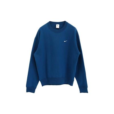Nike Свободный крой свитшот с круглым вырезом и длинными рукавами, мужские топы, синий DA0318-460