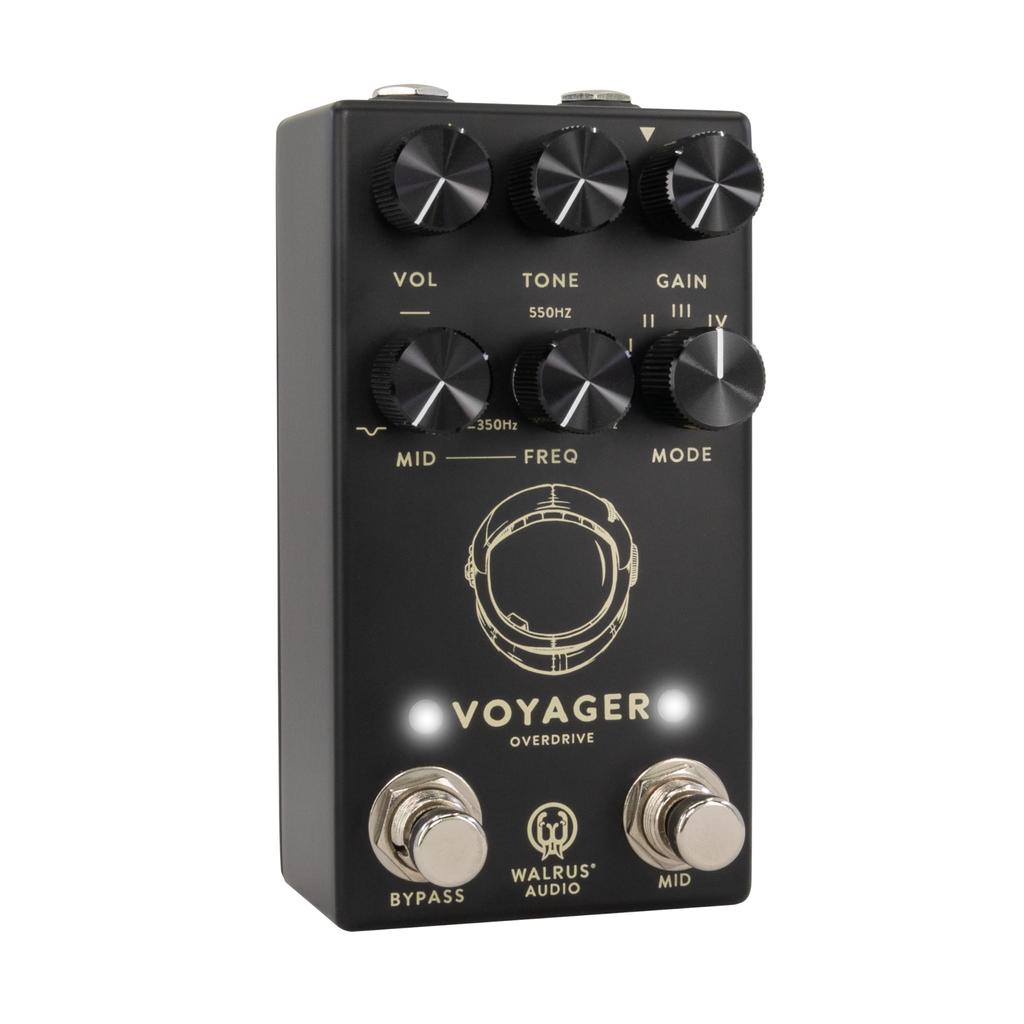 WALRUS AUDIO Voyager MKII Black Preamp/Overdrive Preamp/Overdrive WAL-VOY/MK2