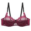 Модный женский сексуальный кружевной бюстгальтер удобный бюстгальтер большого размера беспроводной собранный бюстгальтер женское нижнее белье антипровисающее белье