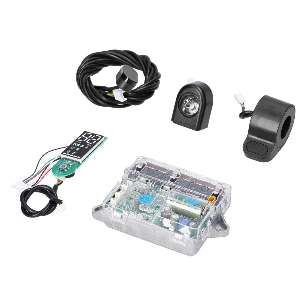 Контроллер материнской платы электрического скутера BT Цифровой дисплей с акселератором Передний и задний фонарь, совместимый с электрическими скутерами M365/PRO