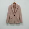 Style Latte Women Slim Span Blazer Winter Tailored Single Button Jacket