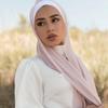 Ethnic Pearl Chiffon Bubble Headscarf - Malaysia Scarf Collection