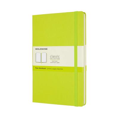 Moleskine Блокнот Классический Блокнот Твердая Обложка Однотонный Большой Формат x Лимонно-зеленый QP062C2 (13см 21см)