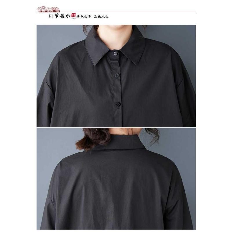 Свободные платья большого размера с принтом и сращиванием повседневные простые милые платья с длинным рукавом