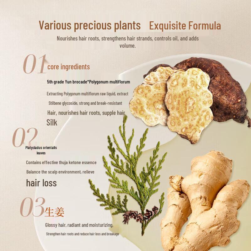 Bawang Fo-Ti Anti-Hair Loss & Oil Control Shampoo Set