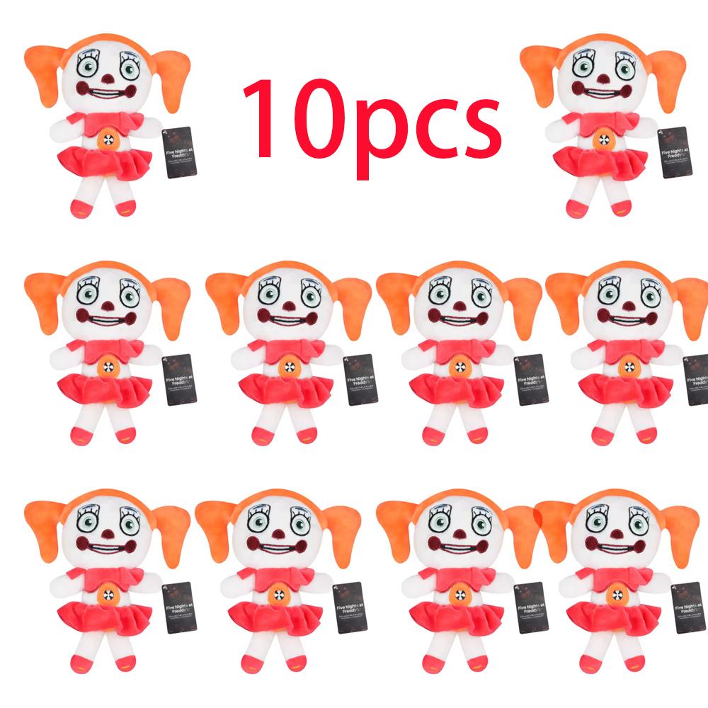 spot  New FiveNight At Freddy Fnaf Cute Plush Toys Game Doll Bonnie Bear Foxy Cartoon Stuffed Dolls Freddy Toys For Children Gif