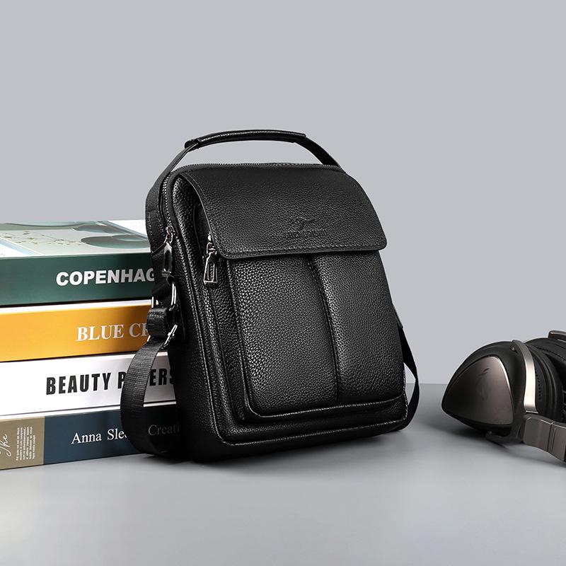 2025 Лето Мужская многофункциональная сумка кроссбоди и на плечо: Повседневная дорожная сумка большой вместимости