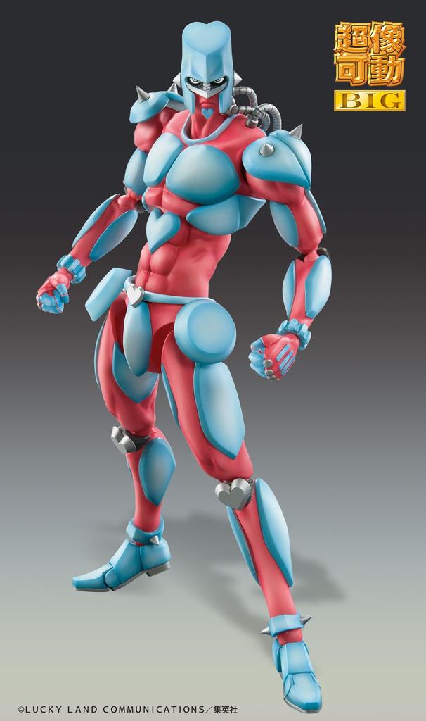 Medicos Entertainment Super Action Statue BIG Bizarre Adventure Part Approximately 220mm PVC ABS POM Metal Painted Movable Figure "JoJo's 4" "Crazy