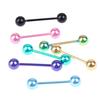 7 шт./компл. женские кольца для языка пирсинг ушных костей украшения для тела