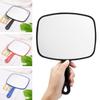 Handheld Double Sided Travel Supplies Magnifying Light Makeup Mirror Salon Style Vanity Mirror