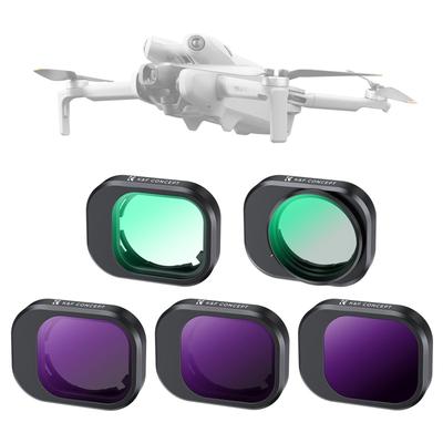 Набор фильтров Concept для DJI Mini 4 Pro Защита объектива Фильтр ND Фильтр CPL Фильтр UV Cut Оптическое стекло AGC Высокое пропускание Защитный фильтр Свет