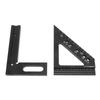 3D Multi Angle Measuring Ruler 45 90 Degree Aluminum Alloy Woodworking Square Protractor Miter Trian