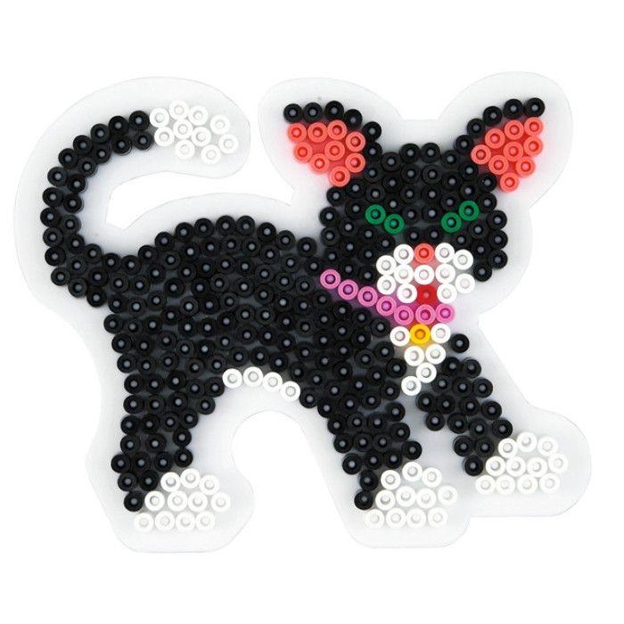 Hama - Plaque Chat pour perles standard (Ø5 mm)