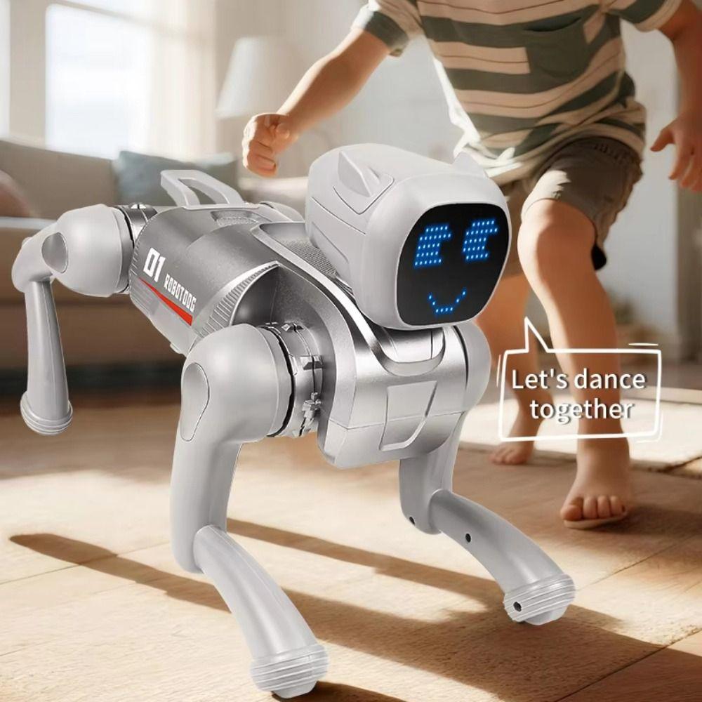 Programmable Smart Robot Dog Remote Control Interactive Robot Dog Voice Command Robot Best Gift