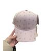 Trendy Baseball Caps For Men And Women, Hot Diamonds And Burning Flowers, Universal Fashion And Versatile Outdoor Leisure Hard Top Cap