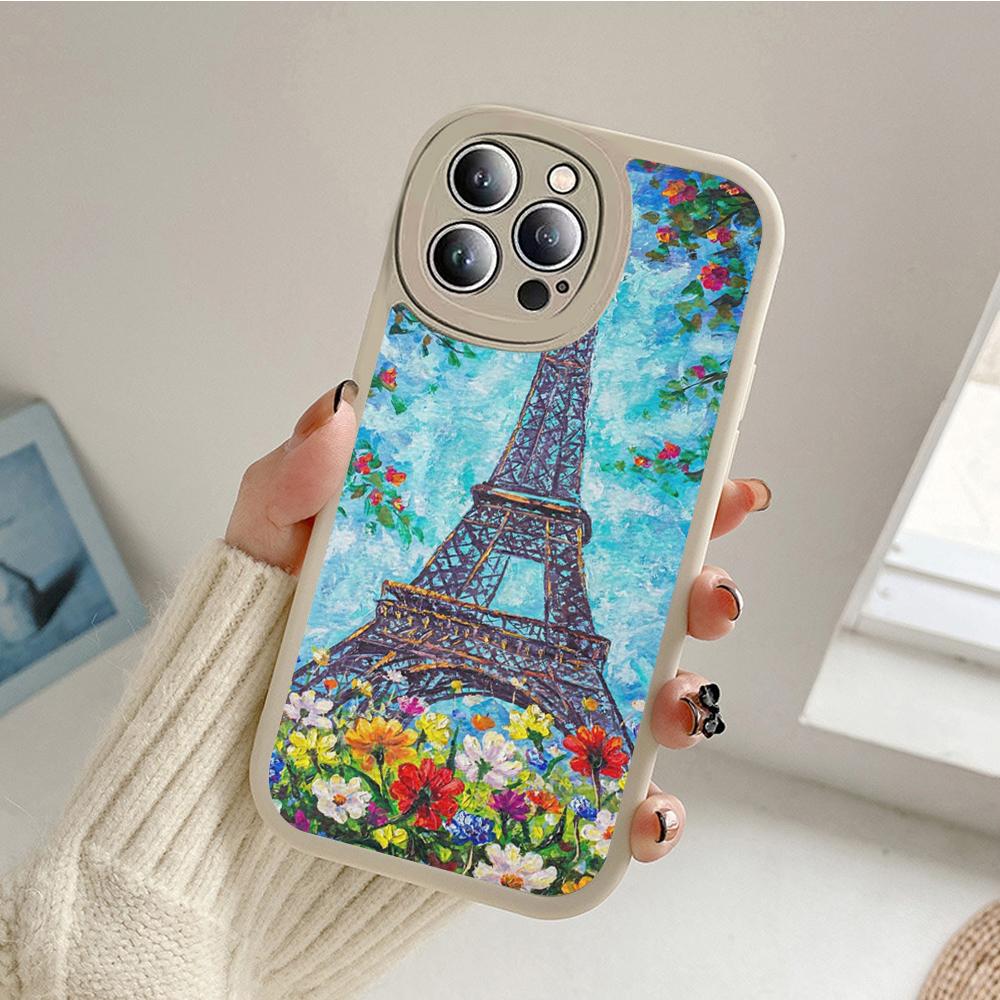 Чехол с 3D-тиснением для телефона Iphone 13 12 11 14 Pro MAX MiNi 7 8 14 Plus XS XR 13 Pro, защитные чехлы из овчины с масляной краской