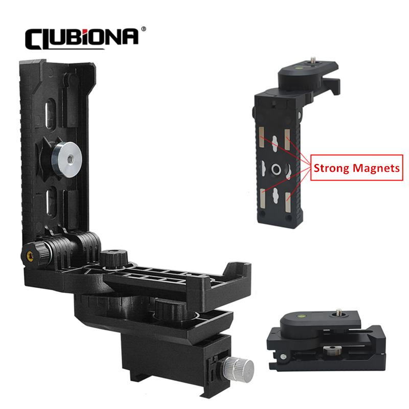 Прочный,магнитный кронштейн для лазерного уровня и штатива 1/4 и 5/8-дюймовый