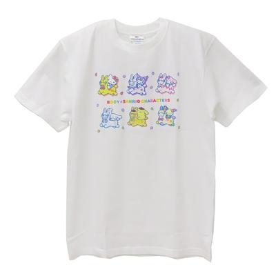 Белая футболка RODY x Sanrio Characters для верховой езды, размер L