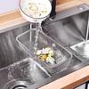 Stainless Steel Hanging Basket Multifunctional Storage Drying Rack Sink Drain Basket  Home Supplies