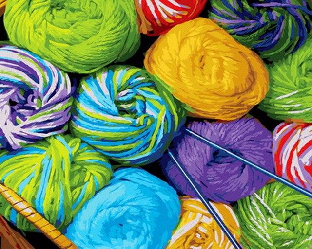 5D Diamond Paintings Macaron Dessert Full Round Diamond Embroidery Landscape Wall Pictures of Rhinestones Home Decor