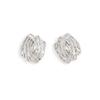 ZAKOL Shiny Geometric Cubic Zirconia Stud Earrings For Women Exquisite Fashion Charm Irregular Design Jewelry Party Gifts