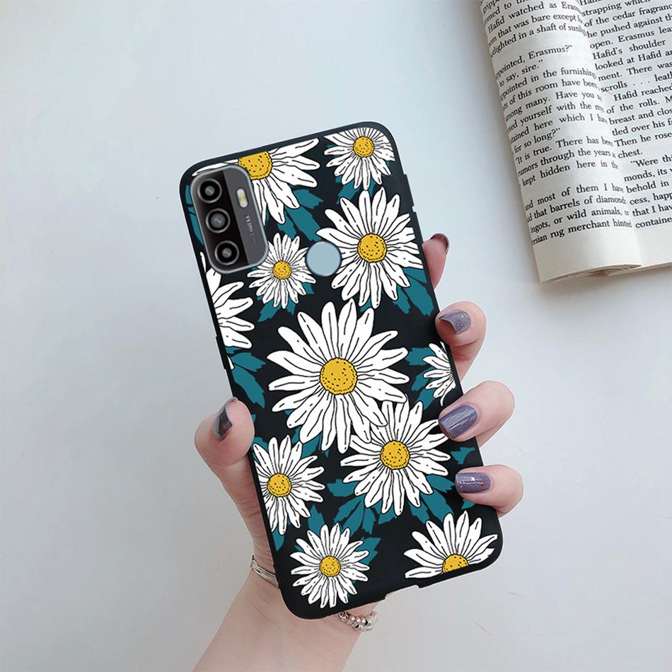 Чехол для OPPO A53S 2020 Мультяшный Coque Сердце Нарисованный Силиконовый Задняя Панель Телефона Для oppo a53s A 53s A53 s oppoa53 2020 Чехол-Ракушка