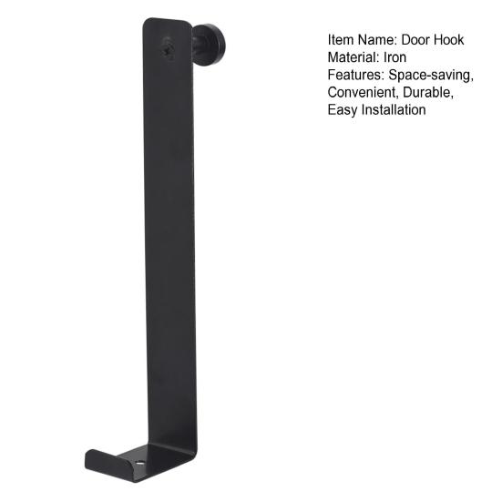 Дверной крючок для шкафа, стеллаж для хранения, универсальный держатель за дверью, компактная вешалка для одежды, головных уборов, полотенец