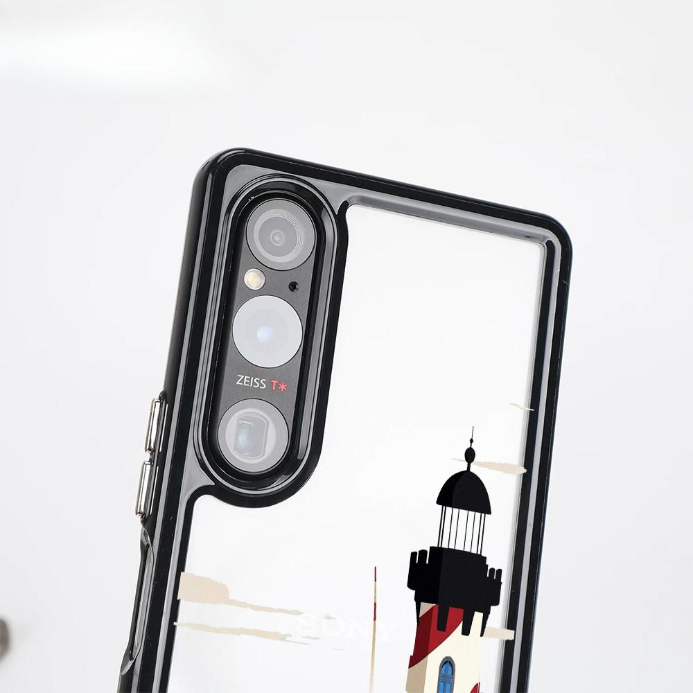 Hard Transparent Phone Case For Sony Xperia 1 V VI VII VIII Xperia 5 V Xperia 10 V VI VII/ Shockproof Sony Cover