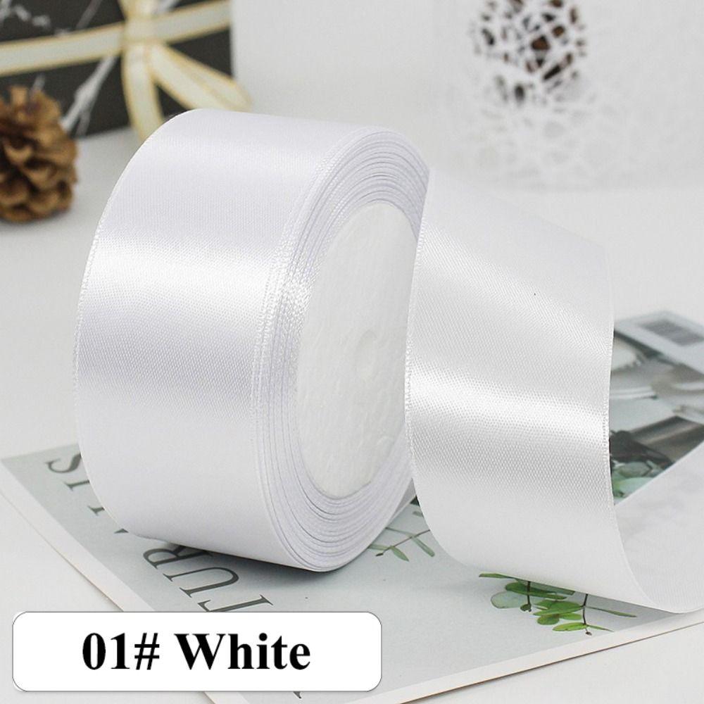 22Meters Bright Colors Silk Satin Ribbons Crafts Bow Gift Wrapping Ribbons  Wedding Party Decoration