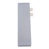 Docking Station 10Gbps 5Gbps USB3.0 Interfaces Memory Card Reader Lightweight Portable Type C Hub for MacBook Gray