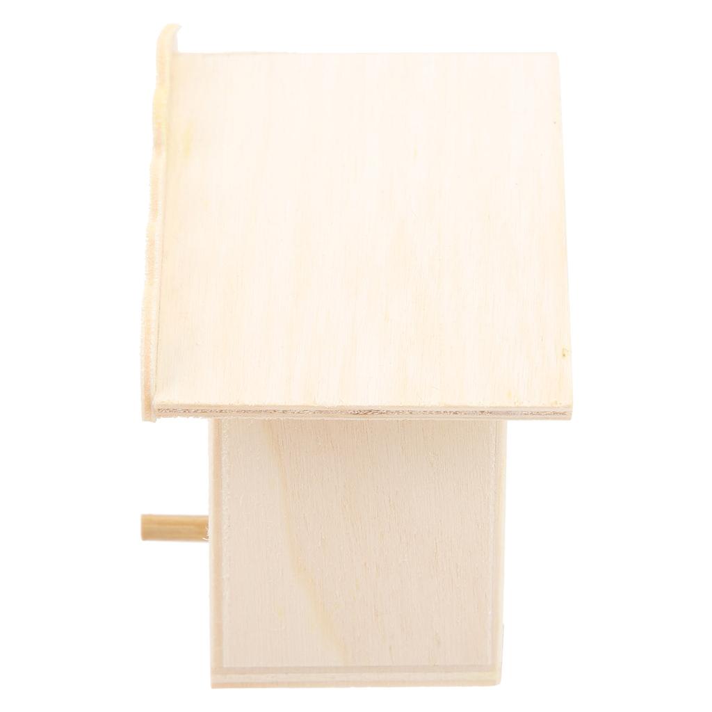 Деревянный скворечник DIY Композитная доска Деревянная клетка для птиц ручной работы для детей Творческие занятия Кружево