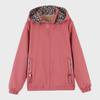 Women's Mid-Age Hooded Fleece Lined Jacket: Detachable & Warm for Autumn/Winter