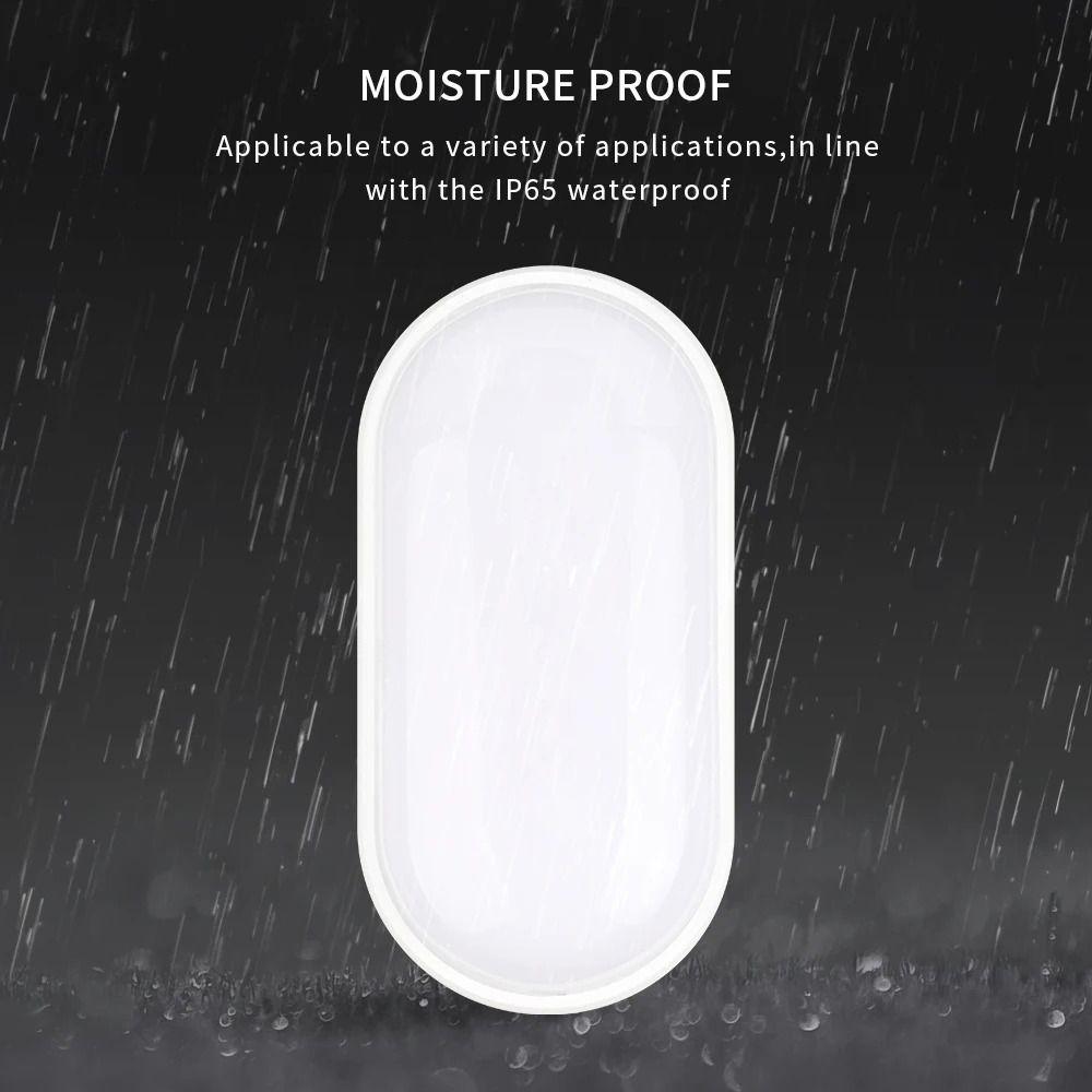 Surface Mounted LED Wall Lamp Moistureproof Yard Lamp Sconce Lighting Wall Mount Light Bathroom