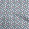 Cotton Flex Gray Fabric Mask Craft Projects Decor Fabric Printed By The Yard 40 Inch
