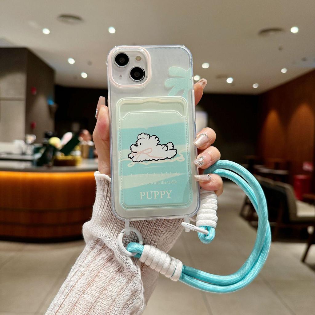 Держатель для карт Puppy для Apple 15/14/13/12/11/PRO/PROMAX/XSMAX/XR/XS/X.