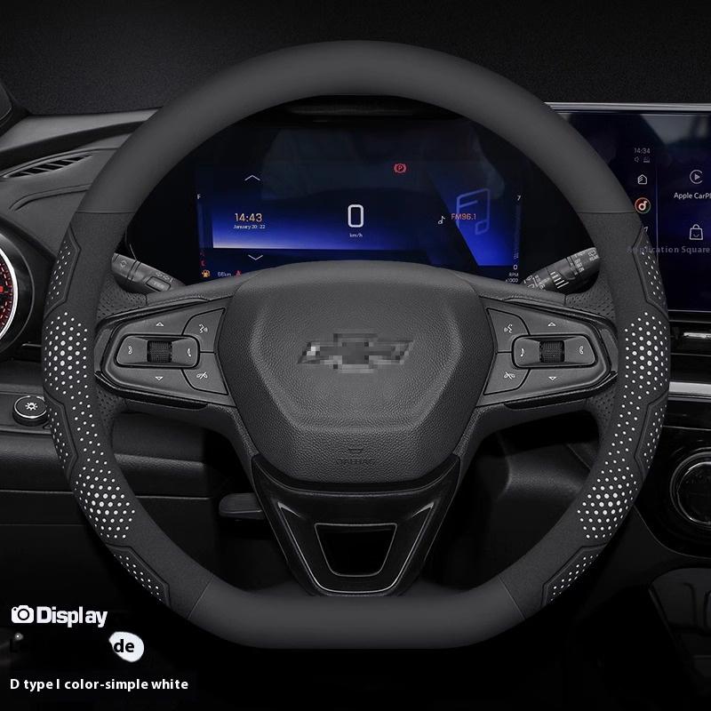 Для Chevrolet Cruze Bolt Aveo Spark Onix Captiva Cavalier Чехол на руль автомобиля из углеродного волокна Замши Микрофибры Автоаксессуары