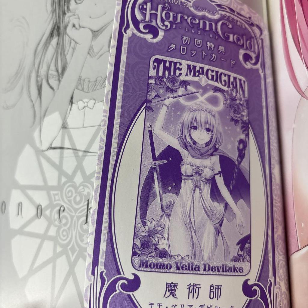 [USED] ToLOVEru Darkness Art Book First Edition with Bonus