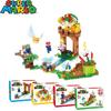 Colorful Super Mario Bros Dolls Luigi Peach Bowser Toad Building Blocks