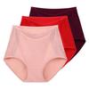 3Pcs High Waist Women's Panties Middle Aged Briefs Cotton Underwear Breathable Ladies Comfort Underpants XL 2XL 3XL 4XL 5XL 6XL