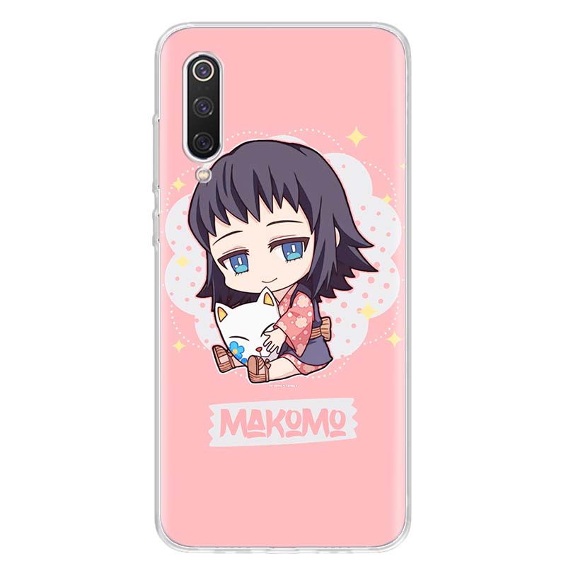 Симпатичный чехол для телефона Demon Slayer Kimetsu No Yaiba, чехол для телефона Xiaomi Redmi Note 10 Pro Max 10S 9 9S 9T 8 8T 11T 11S 11 5G 11E 7 6 5 4X