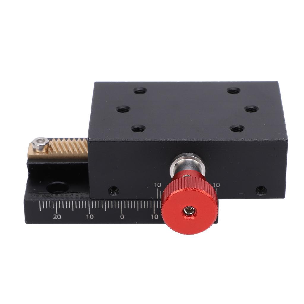 Платформа перемещения осей X, ход 40 мм, ручная передача, паз «ласточкин хвост», скользящая платформа