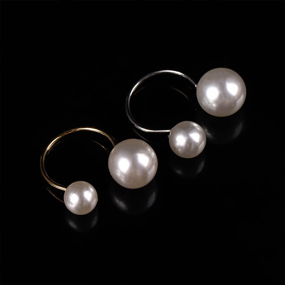 Party Street Shoot Imitation Pearl Women Fashion Accessories Jewelry Finger Ring Opening Ring